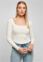Women's Organic Long Sleeve Body whitesand