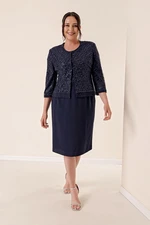 By Saygı Imported Crepe Griter Dress Jacket B.b. Suit