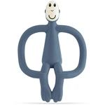 Matchstick Monkey Teething Toy and Gel Applicator kousátko s kartáčkem 2 v 1 Airforce Blue 1 ks Matchstick Monkey Teething Toy and Gel Applicator kousátko s kartáčkem 2 v 1 Airforce Blue 1 ks