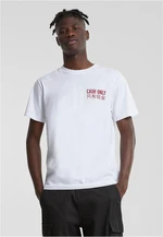 White T-shirt for cash only
