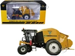 Vermeer ZR5-1200 Self Propelled Baler Yellow with Bale 1/64 Diecast Model by SpecCast