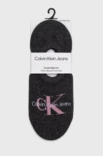Ponožky Calvin Klein Jeans dámske, šedá farba, 701218751