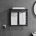 Stainless Steel Electric Towel Rack Temperature Time Control Smart Heated Towel Rail Towel Warmer