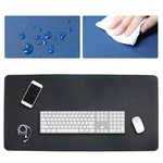 80x40cm Both Sides Two Colors Extended PU leather Mouse Pad Mat Large Office Gaming Desk Mat