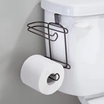 Roll Paper Holder Toilet Tissue Towel Storage Organizer Hanging Shelf Rack Kitchen
