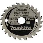 Makita SPECIALIZED B-33819 pílový kotúč 85 x 15 x 1.0 mm Počet zubov (na palec): 24 1 ks