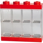 LEGO Sběratelská skříňka na 8 minifigurek červená