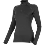 Lasting Dámská vlněná Merino mikina LAURA 260g - černá Velikost: L Lasting Dámská vlněná Merino mikina LAURA 260g - černá Velikost: L