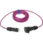 Napájecí prodlužovací kabel SIROX 649.010.18, IP44, růžová, 10.00 m