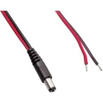 Nízkonapěťový připojovací kabel TRU COMPONENTS TC-2511245, vnější Ø 2.50 mm, vnitřní Ø 0.70 mm, 0.50 m, 1 ks