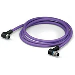 Datový zástrčkový konektor pro senzory - aktory, upravený WAGO 756-1406/060-050 zástrčka, zahnutá, zásuvka, zahnutá, 5.00 m, 1 ks
