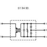 Odrušovací filtr Yunpen YG10T5, 125/250 V/AC (50/60Hz), 250 V/AC, 10 A