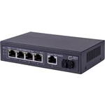 Síťový switch RJ45 Metz Connect, W-DAT Line EPOS G-4P1E1S, 4 x PoE, 1 x Uplink RJ45, 1 x Uplink SFP, 4 + 1 port, 10 / 100 / 1000 MBit/s, funkce PoE