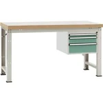 Kompletní dílenském základní PROFI s plastové desky, Šxhxv = 2000 x 700 x 840 mm Manuflex WP5617.0001 WP5617.0001