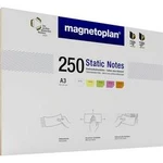 Magnetoplan Static Notes, DIN A3, 250 kusů Magnetoplan 11250310, (š x v) 420 mm x 297 mm, bílá, žlutá, zelená, růžová, oranžová, 250 ks