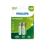 Nabíjecí tužkové baterie AA Philips MultiLife HR6 R6B2A260/10 2600mAh NiMH