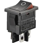 Kolébkový spínač s aretací TRU COMPONENTS TC-R13-73A2-02, 250 V/AC, 6 A, 2x vyp/zap, N/A, 1 ks