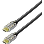 HDMI kabel Maxtrack [1x HDMI zástrčka - 1x HDMI zástrčka] černá 10.00 m