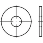 Podložka plochá TOOLCRAFT 146432, vnitřní Ø: 5.3 mm, ocel, 250 ks