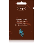 Ziaja Cocoa Butter výživná maska pro normální a suchou pleť 7 ml