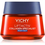 Vichy Liftactiv Collagen Specialist zpevňující noční krém proti vráskám 50 ml