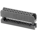 Zásuvková lišta W & P Products Rastr (rozteč): 2 mm, Počet pólů: 20, 1 ks