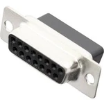D-SUB zásuvková lišta MH Connectors MHDBC15-SS, 180 °, pólů 15, krimpované, 1 ks