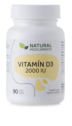 Natural Medicaments Vitamín D3 2000 IU 90 tbl.