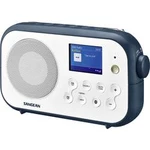 Přenosné rádio Sangean Traveller-420 (DPR-42 W/B.I.), Bluetooth, bílá, tmavě modrá