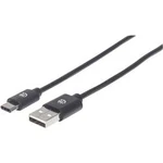 Kabel Manhattan 354912, 50.00 cm, černá
