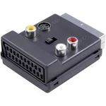 SCART / cinch / S-video Y adaptér SpeaKa Professional SP-7870356, černá