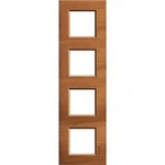 Legrand rám Living&Light dřevo LNA4802M4LCA