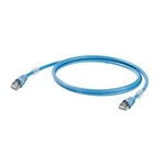 Síťový kabel RJ45 Weidmüller 1165900005, CAT 6A, S/FTP, 0.50 m, modrá