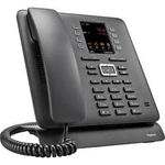Šňůrový telefon, VoIP Gigaset Pro Maxwell C bluetooth, handsfree, konektor na sluchátka, optická signalizace hovoru, opakované vytáčení TFT černá