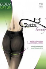 Gatta Body lift-up 20den Punčochové kalhoty 3 Nero