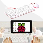 Official Keyboard of Raspberry Pi for Raspberry Pi 4 Model B 3B+ 3B