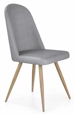 HALMAR jídelní židle K214 - medový dub/šedá