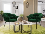 Designová jídelní židle/křeslo Chianti, zelená