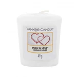 Yankee Candle Snow In Love 49 g vonná sviečka unisex