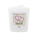 Yankee Candle Snow In Love 49 g vonná sviečka unisex