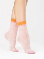 Fiore Purr 30 Den Rose Baletto-Orange Dámské ponožky Univerzální rose baletto-orange