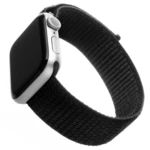 Remienok FIXED Nylon Strap na Apple Watch 38/40/41 mm (FIXNST-436-BK) čierny Pásek FIXED Nylon Strap vyrobený z tkaného nylonu ve stylové barvě oživí 