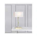 Lampa na stôl v bielo-zlatej farbe Markslöjd Savoy