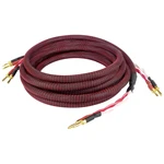 Dynavox 207298  audio prepojovací kábel [2x banánková zástrčka - 2x banánková zástrčka] 3 m čierna/červená