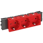 OBO Bettermann 6120388 prístrojová vložka zásuvka (š x v x h) 176 x 45 x 42 mm 1 ks červená