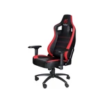 Herná stolička Marvo CH-118 (CH-118) čierna/červená herná stolička • materiál: PU, PVC • výška stoličky 123 až 131 cm • šírka opierky chrbta 53 cm • v