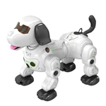 ROBO Alive MaDe 11461 kybernetický pes • diaľkové ovládanie: ovládanie pohybom laserovej značky po podlahe • psík vypúšťa obláčik pary • vhodné od 3 r