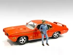 Retro Female Mechanic IV Figurine for 1/18 Scale Models by American Diorama