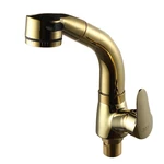 Kitchen Sink Faucet Pull Out Rotation Spray Mixer Liftable Cold And Hot Water Faucet