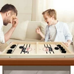 Chess Bouncing Chess Bouncing Chess Parent-Child Interactive Chess Bumping Chess Board Game Desktop Hockey Toys Christma